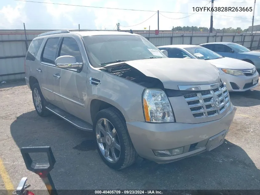 1GYFK63828R263665 2008 Cadillac Escalade Standard