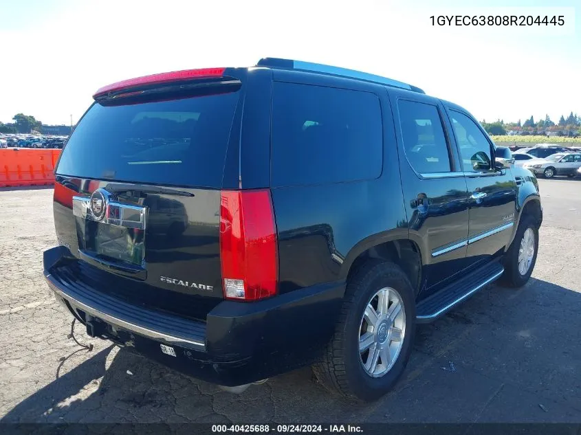 1GYEC63808R204445 2008 Cadillac Escalade Standard