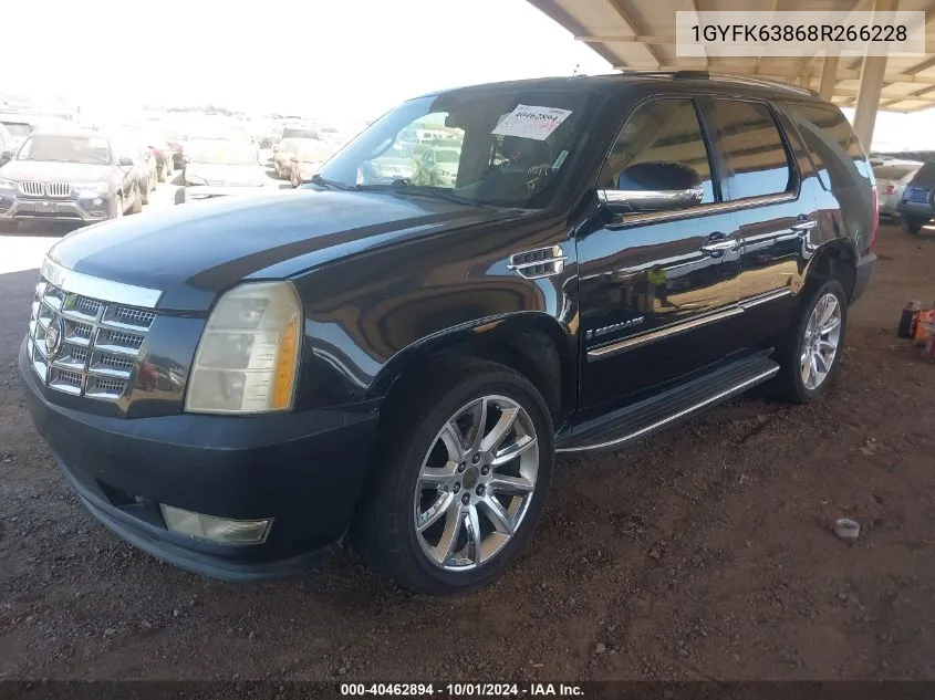 1GYFK63868R266228 2008 Cadillac Escalade Standard