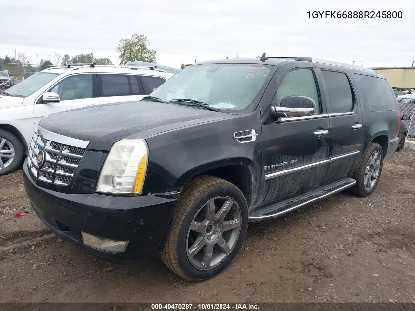 1GYFK66888R245800 2008 Cadillac Escalade Esv