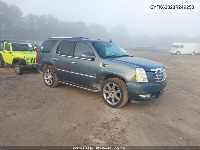 1GYFK63828R249250 2008 Cadillac Escalade Standard