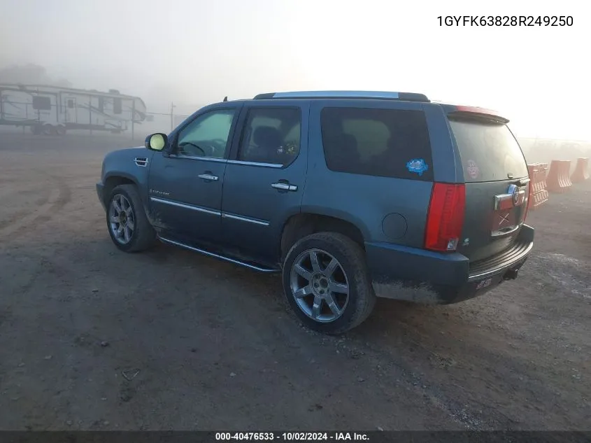 1GYFK63828R249250 2008 Cadillac Escalade Standard