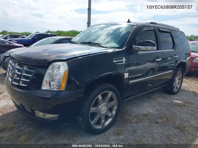 1GYEC63808R205157 2008 Cadillac Escalade Standard