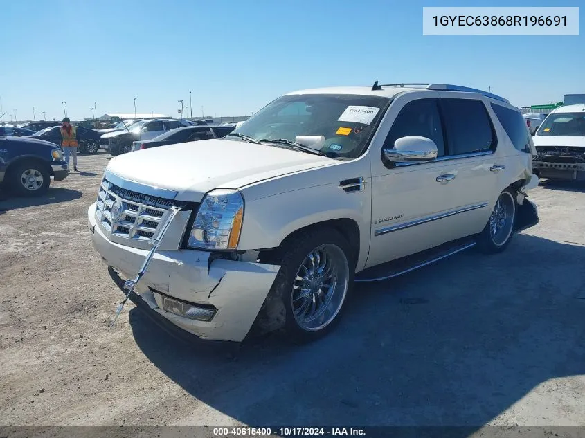 2008 Cadillac Escalade Standard VIN: 1GYEC63868R196691 Lot: 40615400