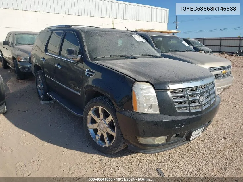 2008 Cadillac Escalade Standard VIN: 1GYEC63868R146633 Lot: 40641650