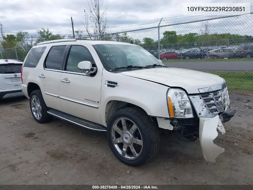 1GYFK23229R230851 2009 Cadillac Escalade Standard