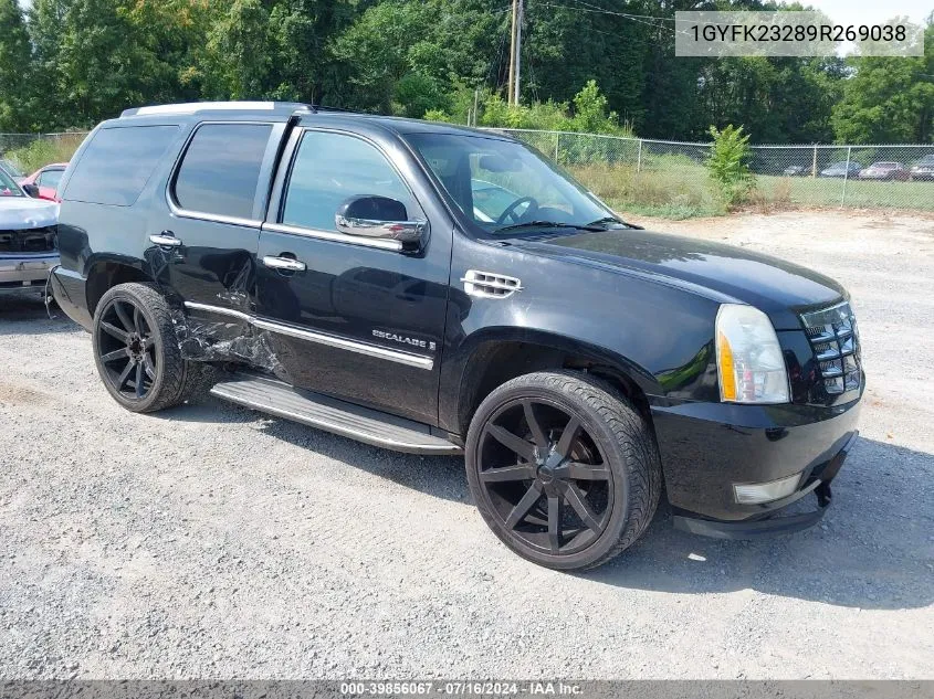 1GYFK23289R269038 2009 Cadillac Escalade Standard