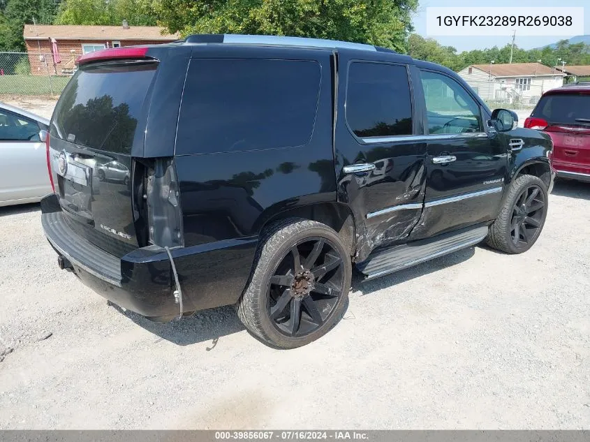 1GYFK23289R269038 2009 Cadillac Escalade Standard