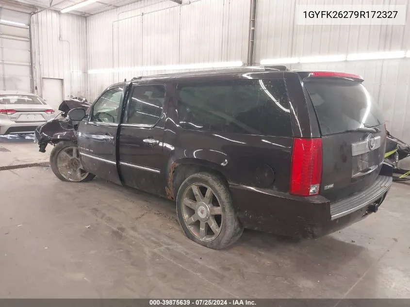 1GYFK26279R172327 2009 Cadillac Escalade Esv Standard