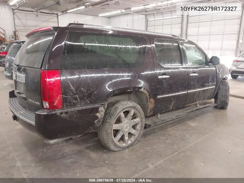 1GYFK26279R172327 2009 Cadillac Escalade Esv Standard