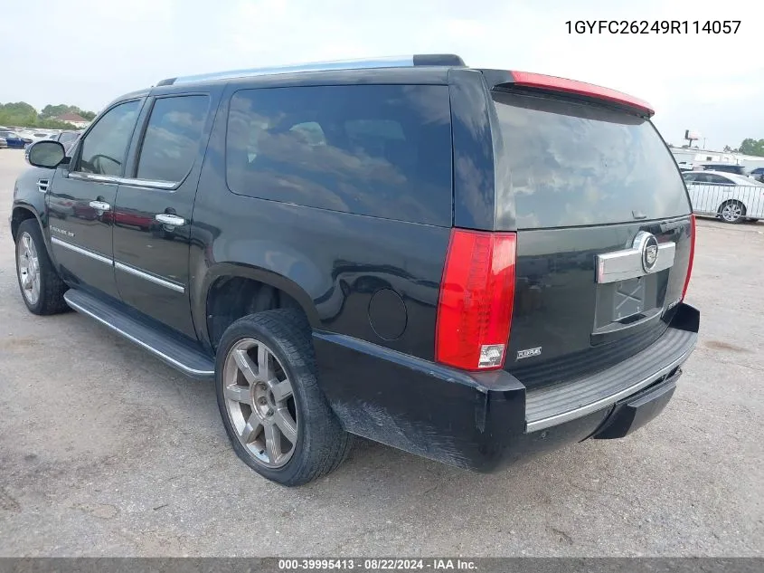 1GYFC26249R114057 2009 Cadillac Escalade Esv Standard