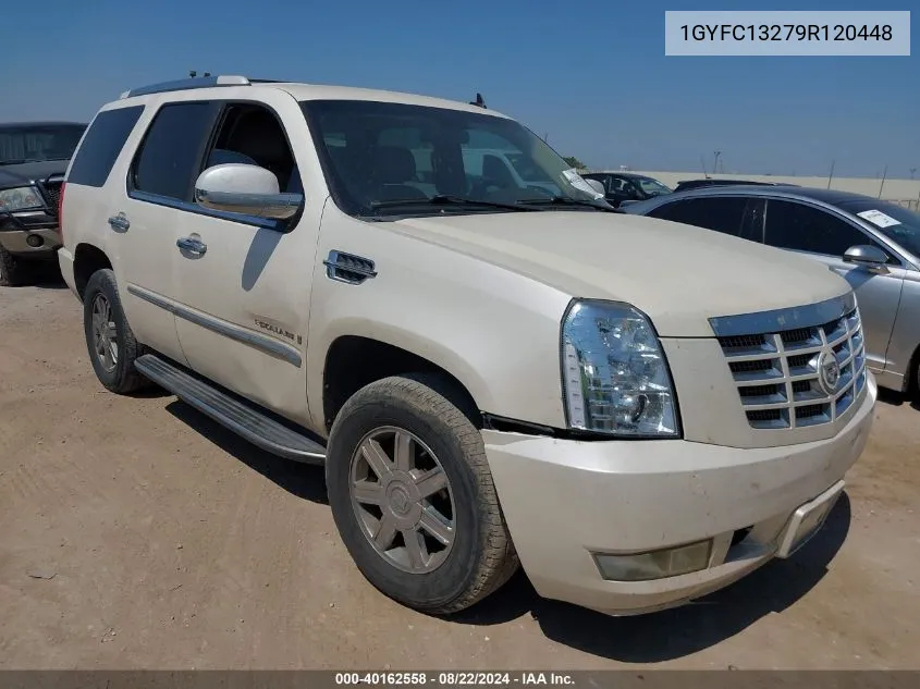 2009 Cadillac Escalade Standard VIN: 1GYFC13279R120448 Lot: 40162558