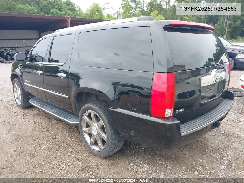 1GYFK26269R254663 2009 Cadillac Escalade Esv Standard