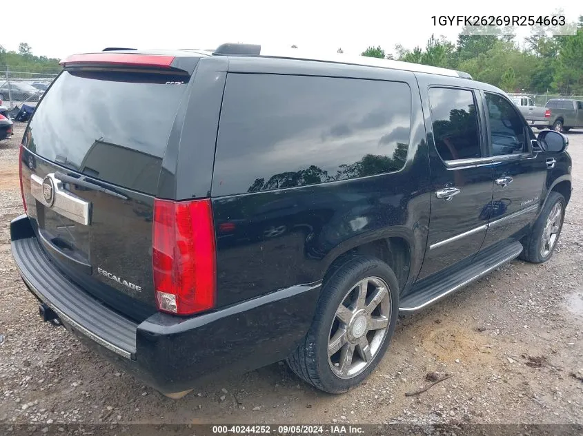 1GYFK26269R254663 2009 Cadillac Escalade Esv Standard