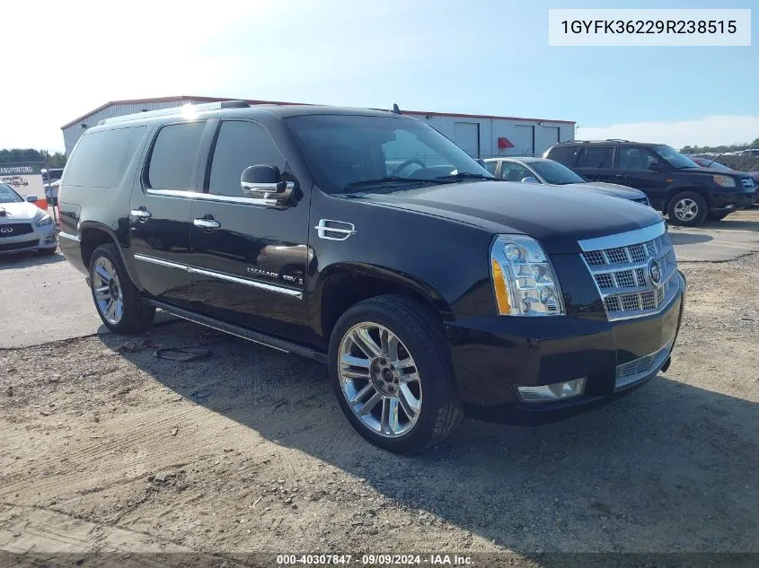 1GYFK36229R238515 2009 Cadillac Escalade Esv Platinum Edition