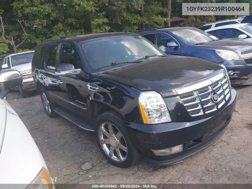 2009 Cadillac Escalade Standard VIN: 1GYFK23239R100464 Lot: 40385942