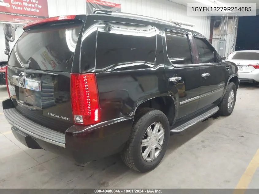 1GYFK13279R254685 2009 Cadillac Escalade