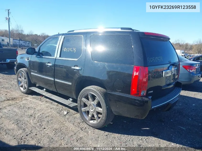 2009 Cadillac Escalade Standard VIN: 1GYFK23269R123558 Lot: 40839578