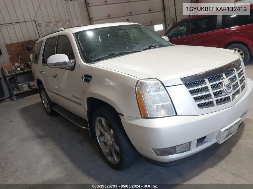 2010 Cadillac Escalade Luxury VIN: 1GYUKBEFXAR132419 Lot: 39328793