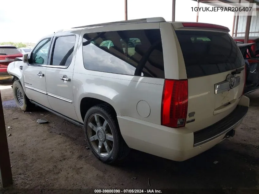 1GYUKJEF9AR206407 2010 Cadillac Escalade Esv Premium