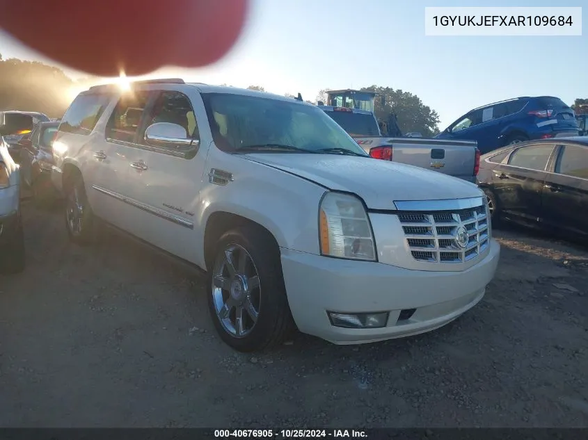 2010 Cadillac Escalade Esv Premium VIN: 1GYUKJEFXAR109684 Lot: 40676905