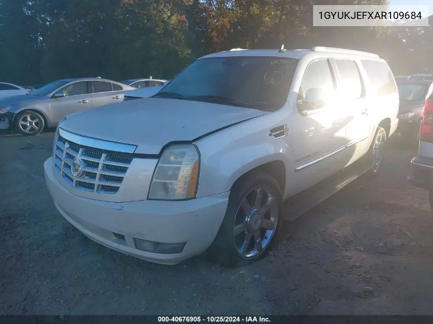 2010 Cadillac Escalade Esv Premium VIN: 1GYUKJEFXAR109684 Lot: 40676905