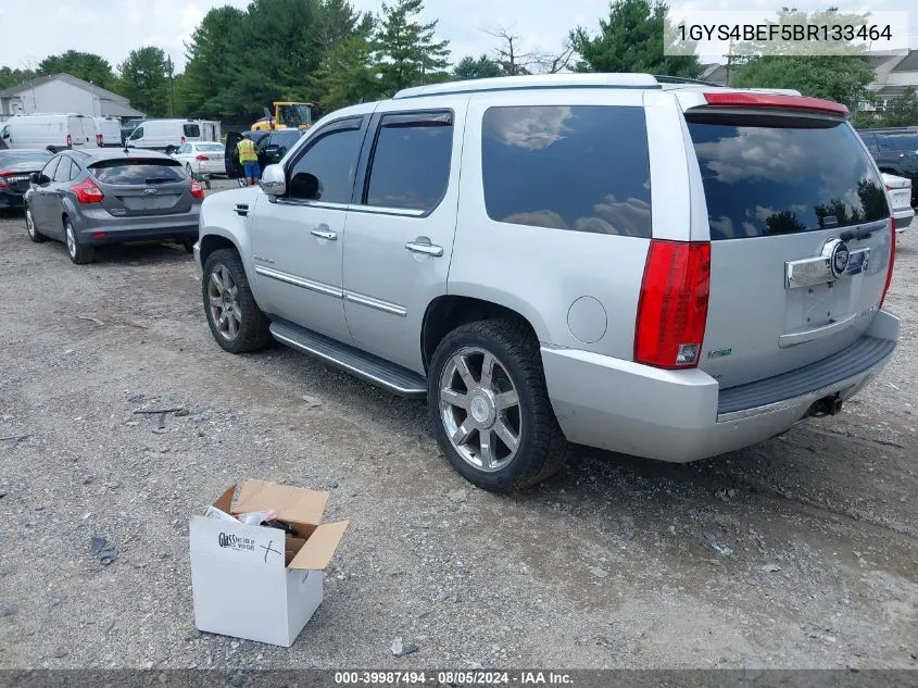 2011 Cadillac Escalade Luxury VIN: 1GYS4BEF5BR133464 Lot: 39987494