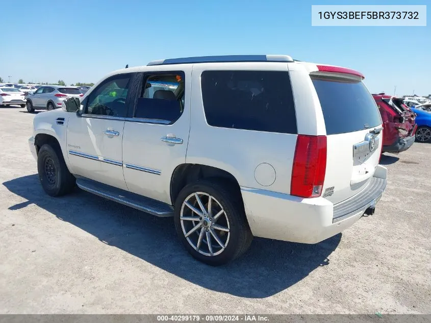 2011 Cadillac Escalade Luxury VIN: 1GYS3BEF5BR373732 Lot: 40299179