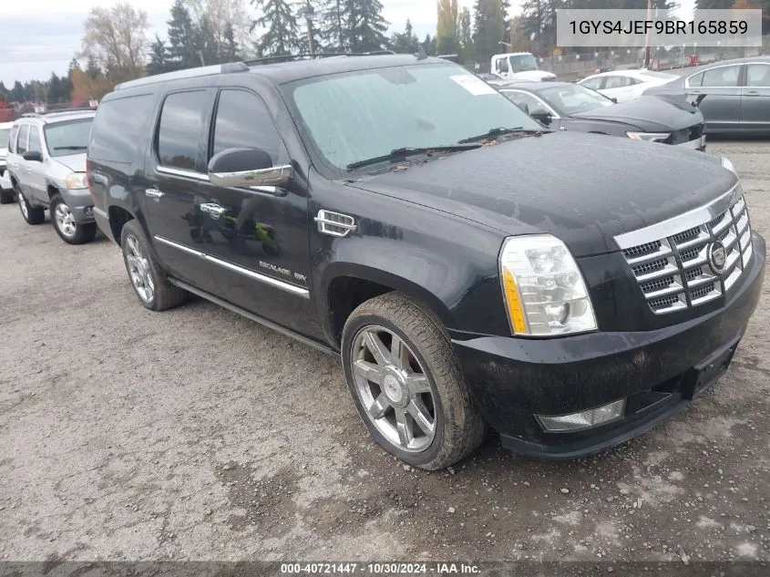 2011 Cadillac Escalade Esv Premium VIN: 1GYS4JEF9BR165859 Lot: 40721447