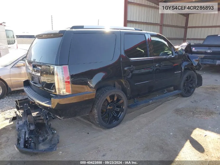 1GYS4CEF4CR286893 2012 Cadillac Escalade Premium