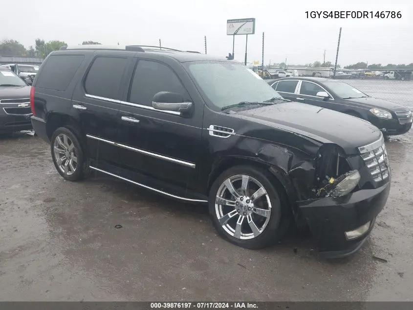 1GYS4BEF0DR146786 2013 Cadillac Escalade Luxury