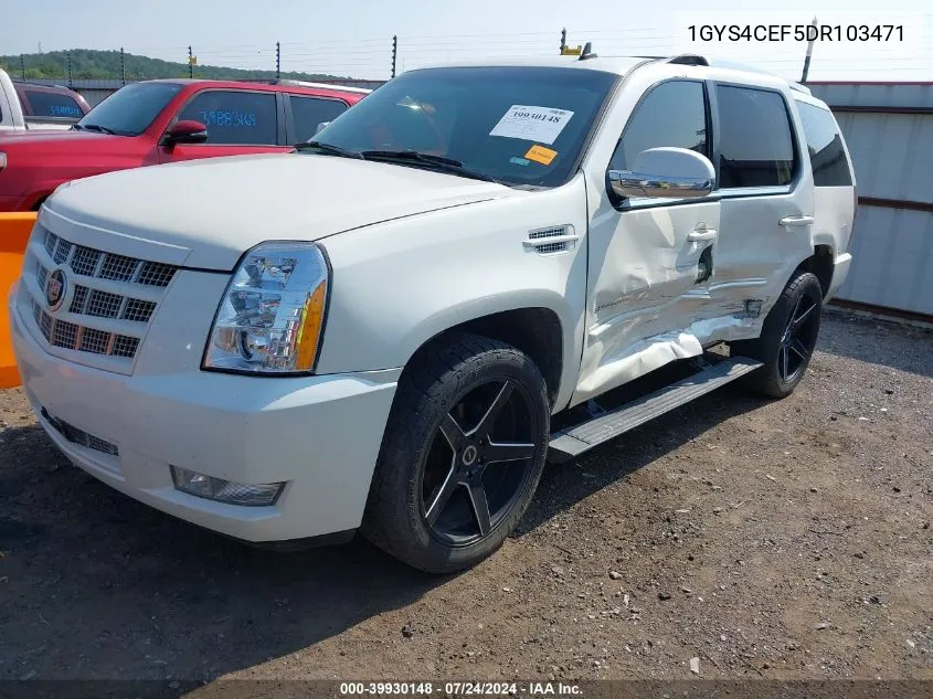 1GYS4CEF5DR103471 2013 Cadillac Escalade Premium