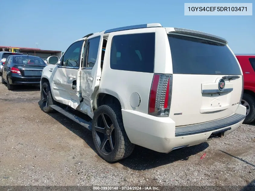 1GYS4CEF5DR103471 2013 Cadillac Escalade Premium