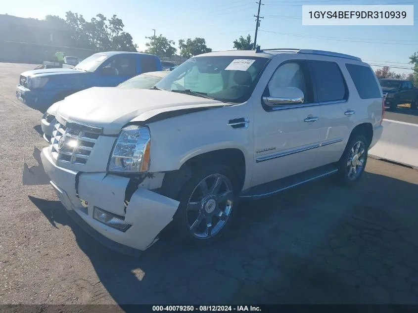 2013 Cadillac Escalade Luxury VIN: 1GYS4BEF9DR310939 Lot: 40079250