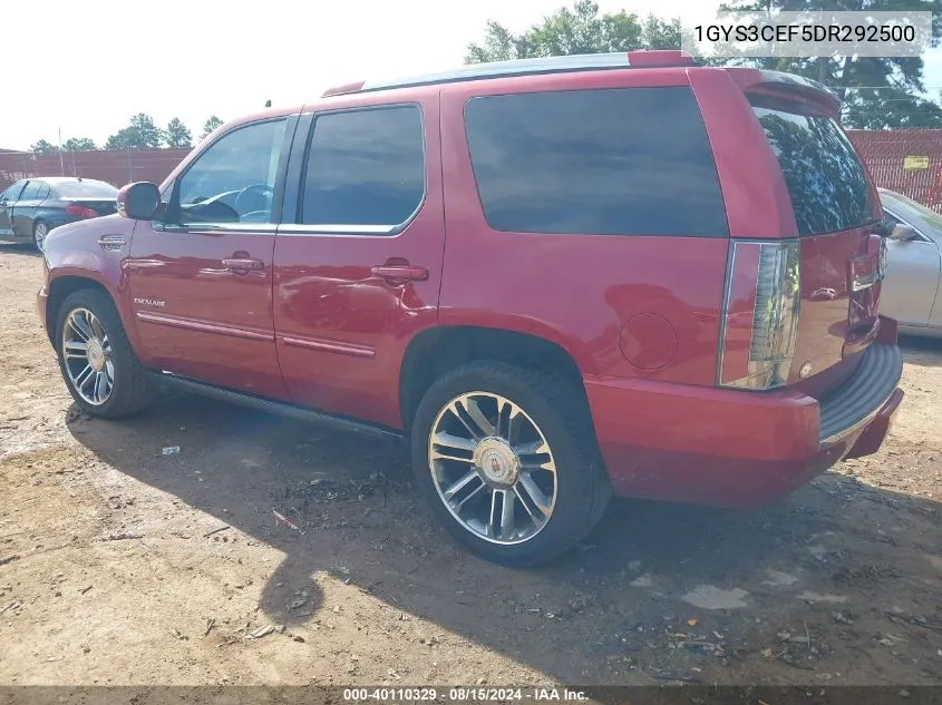 1GYS3CEF5DR292500 2013 Cadillac Escalade Premium