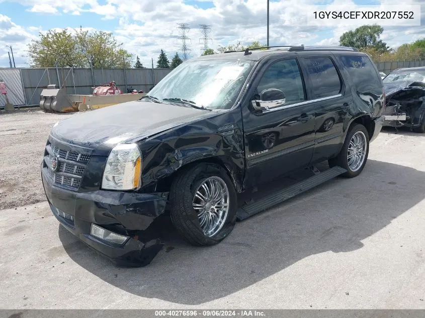 2013 Cadillac Escalade Premium VIN: 1GYS4CEFXDR207552 Lot: 40276596