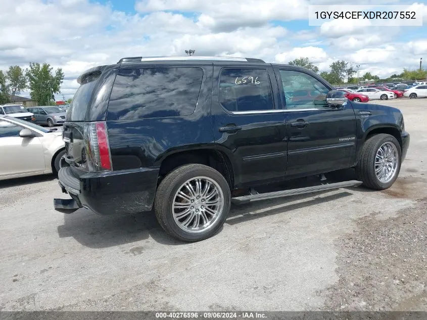 2013 Cadillac Escalade Premium VIN: 1GYS4CEFXDR207552 Lot: 40276596