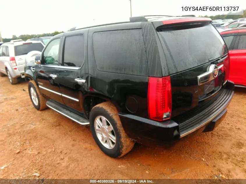 2013 Cadillac Escalade Standard VIN: 1GYS4AEF6DR113737 Lot: 40380326