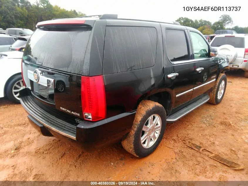 1GYS4AEF6DR113737 2013 Cadillac Escalade Standard