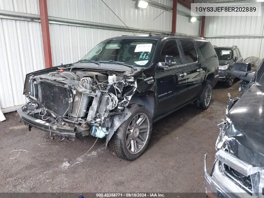 1GYS3JEF8ER202889 2014 Cadillac Escalade Esv Premium