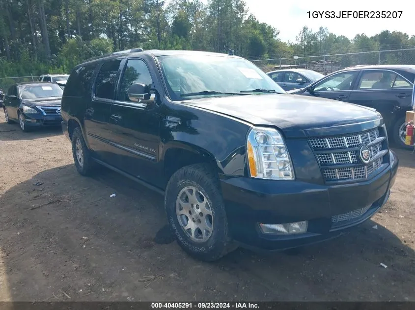 1GYS3JEF0ER235207 2014 Cadillac Escalade Esv Premium