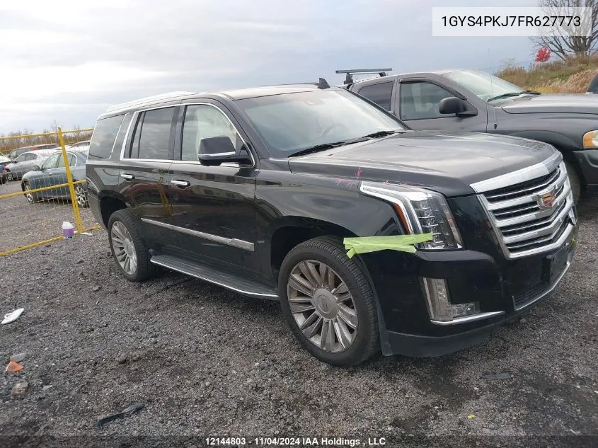 2015 Cadillac Escalade VIN: 1GYS4PKJ7FR627773 Lot: 12144803