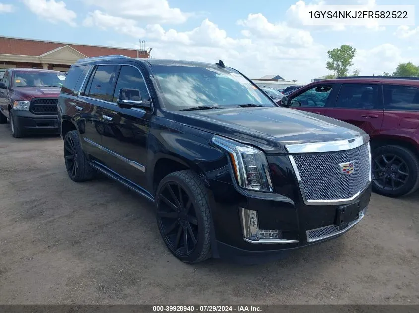 1GYS4NKJ2FR582522 2015 Cadillac Escalade Premium