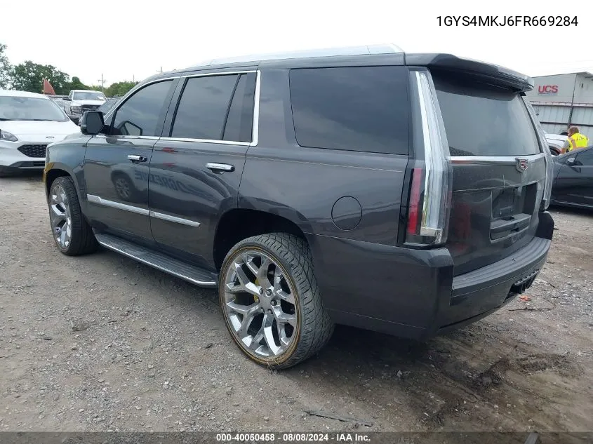 2015 Cadillac Escalade Luxury VIN: 1GYS4MKJ6FR669284 Lot: 40050458