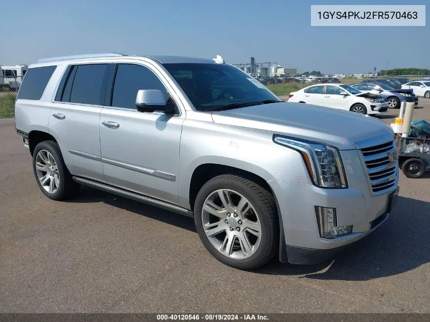 1GYS4PKJ2FR570463 2015 Cadillac Escalade Platinum