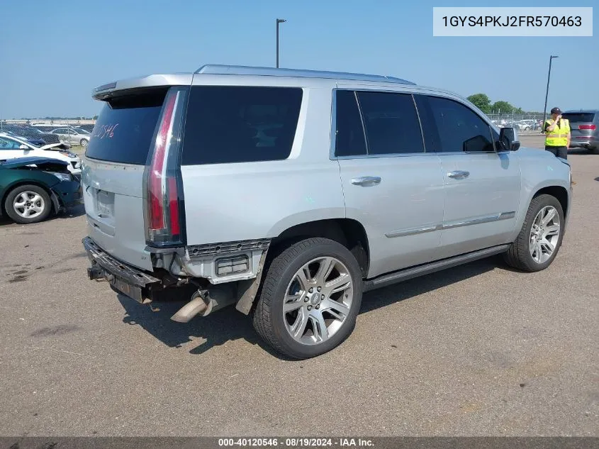 1GYS4PKJ2FR570463 2015 Cadillac Escalade Platinum