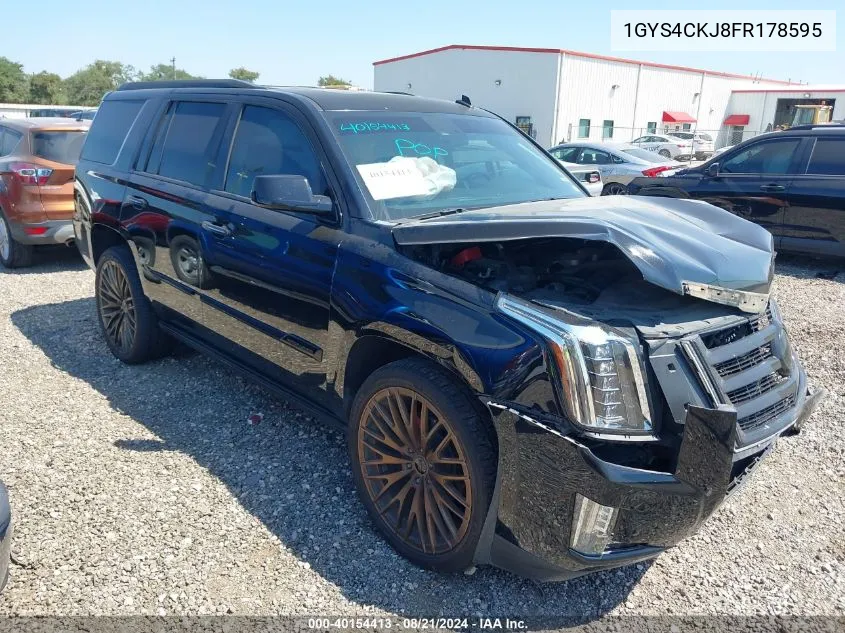 2015 Cadillac Escalade Premium VIN: 1GYS4CKJ8FR178595 Lot: 40154413