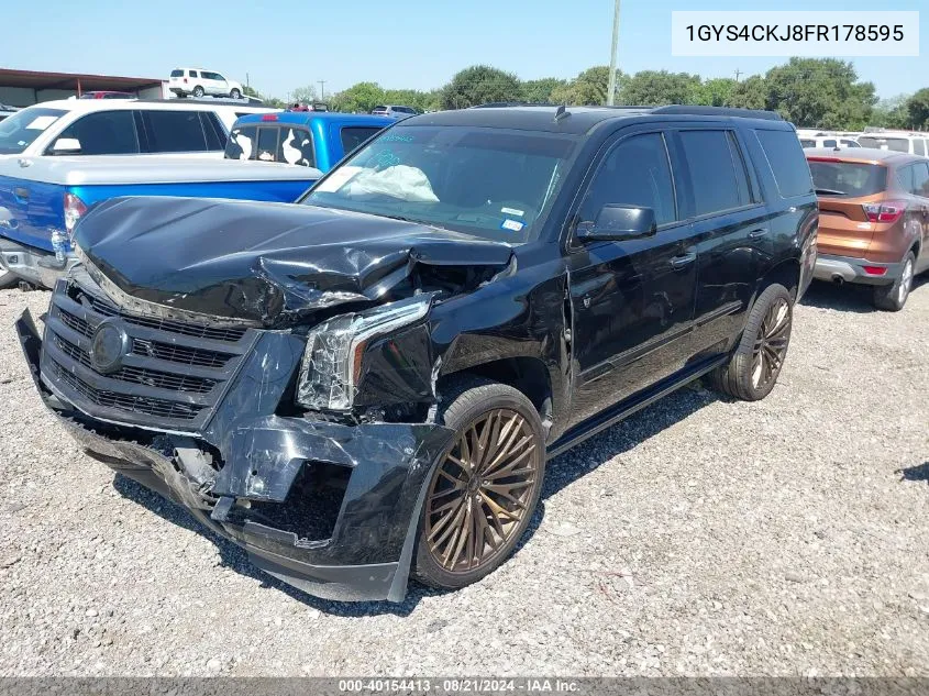 2015 Cadillac Escalade Premium VIN: 1GYS4CKJ8FR178595 Lot: 40154413