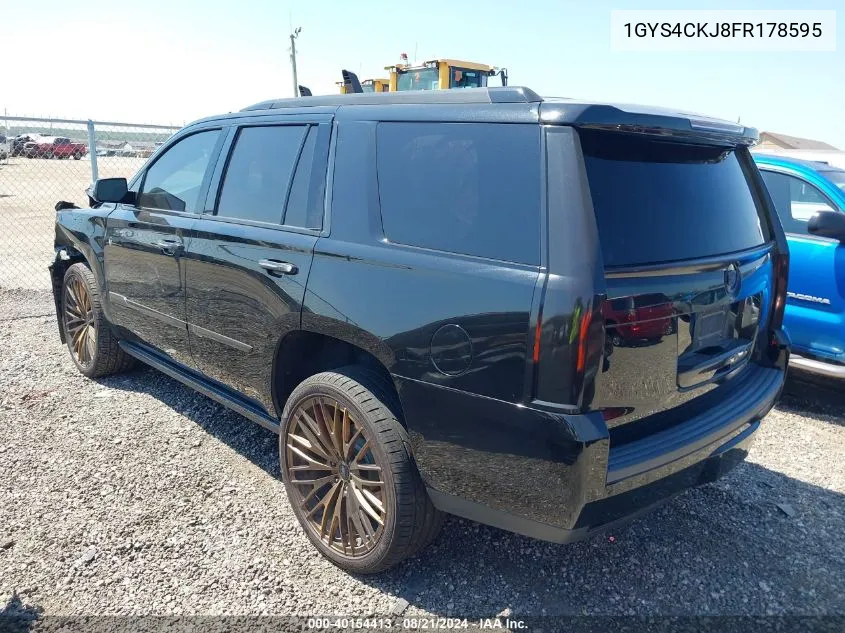 1GYS4CKJ8FR178595 2015 Cadillac Escalade Premium