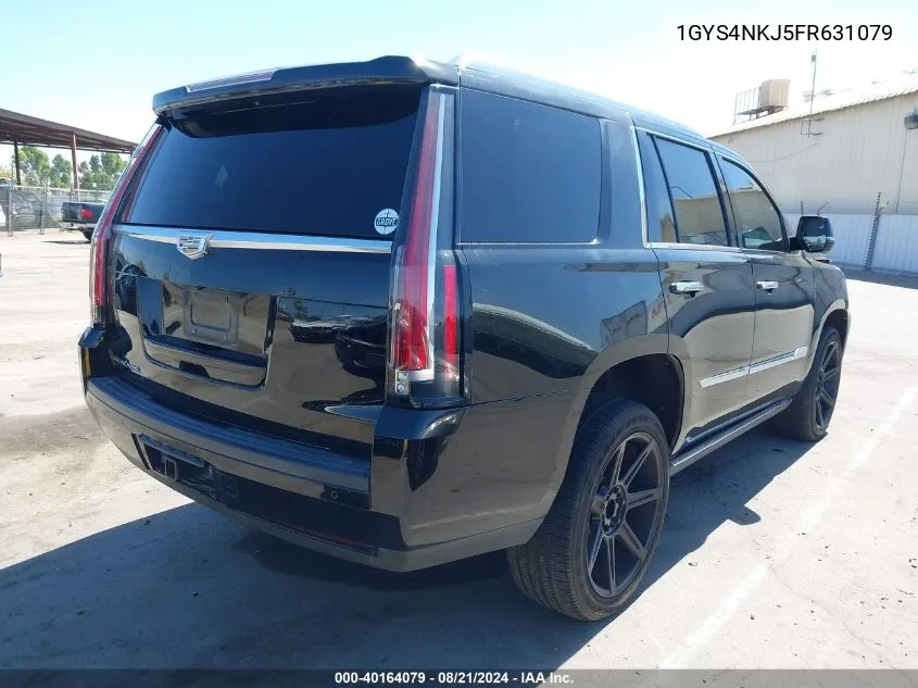 1GYS4NKJ5FR631079 2015 Cadillac Escalade Premium